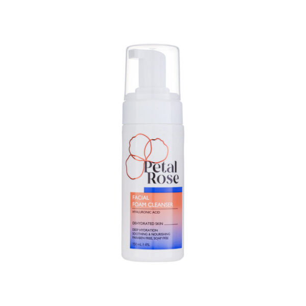 فوم شستشوی صورت هیالارونیک اسید پتال رز 150ml