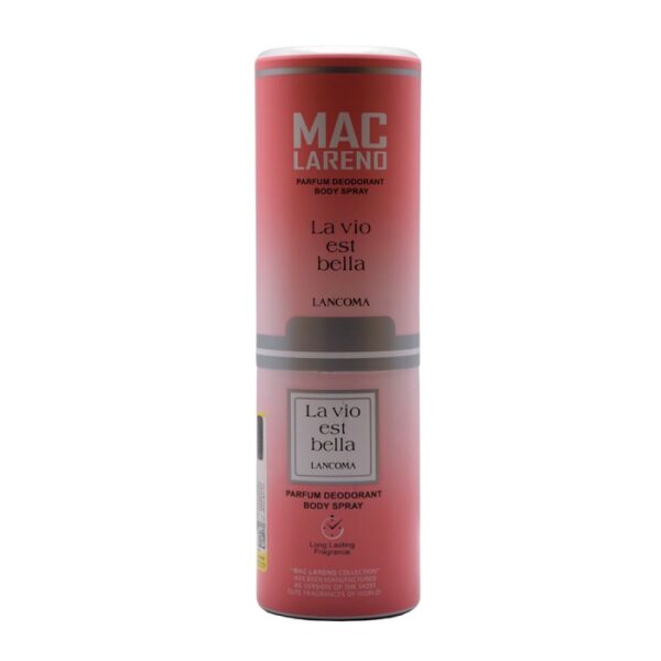 اسپری بدن زنانه مک لارنو مدل لنکوم (lankom) حجم 200ml