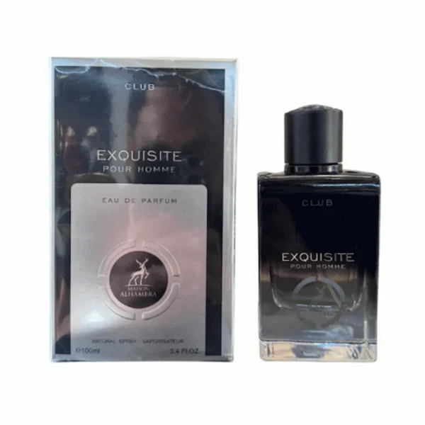 عطر مردانه الحمبرا(Alhambra) مدل club exquisite(جیوانچی جنتلمن پیور هوم) حجم 100ml