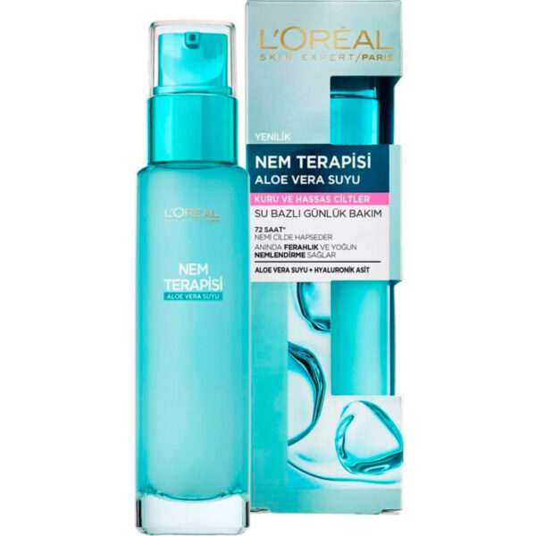 آبرسان لورآل پوست خشک و حساس مدل HYDRA GENIUS حجم 70ml