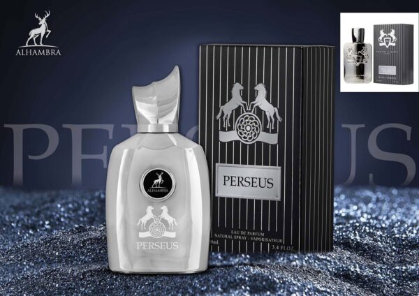 عطر مردانه الحمبرا(Alhambra) مدل perseus(مارلی پگاسوس) حجم 100ml - Image 2
